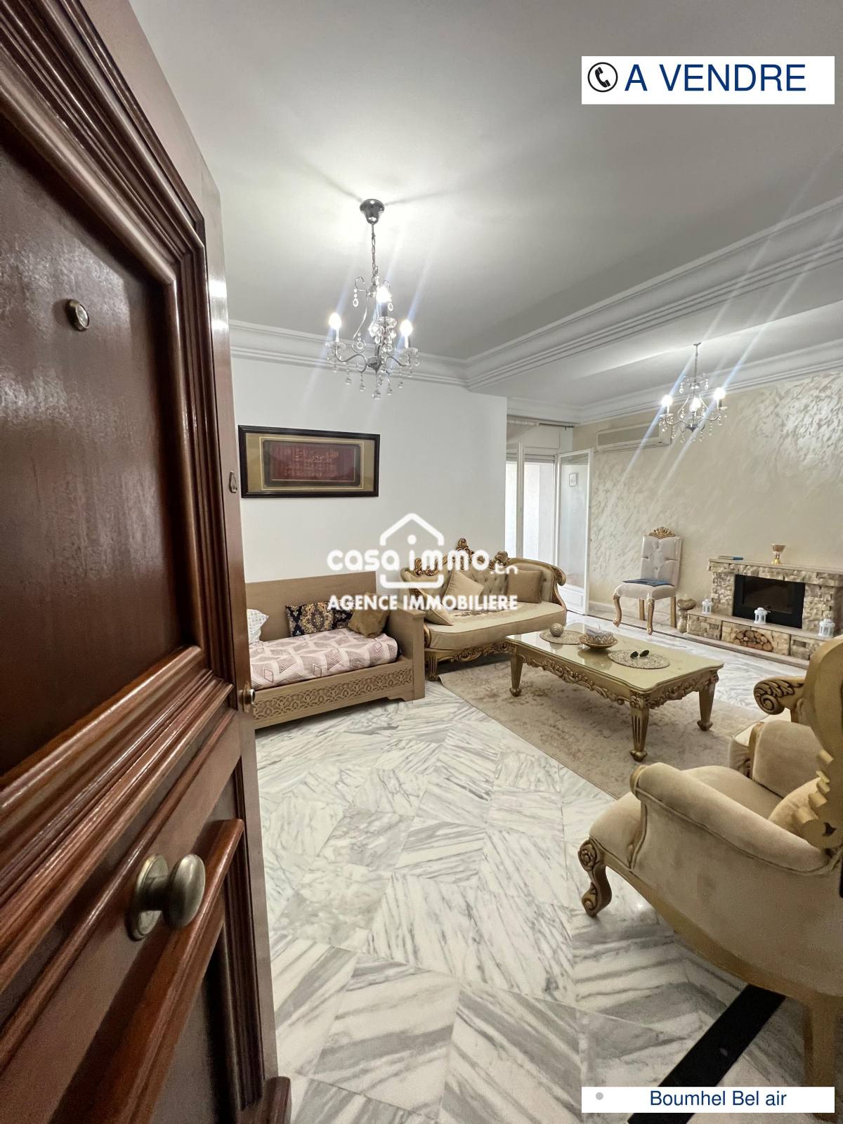 A vendre coquet appartement S+3 à Boumhel Bel air