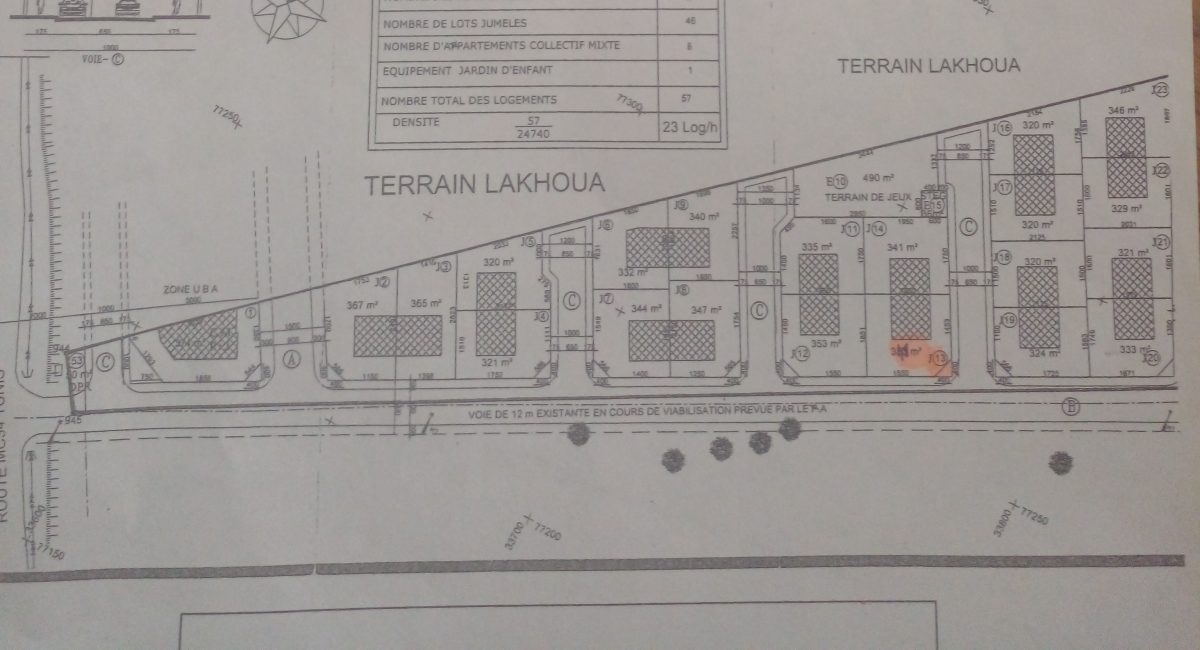 Terrain aménagé à Mornag