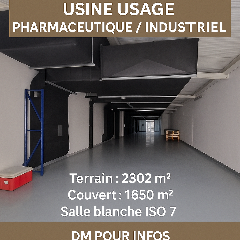Usine à mghira usage pharmaceutique ou industriel