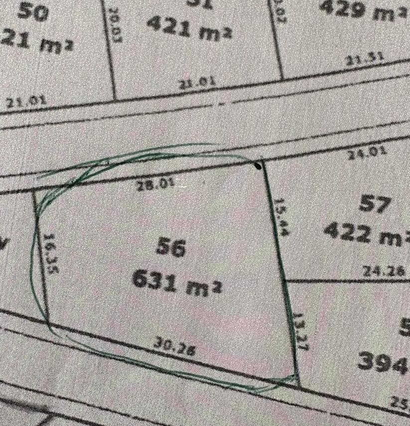 ✅À vendre – Terrain de 631 m² (double façade).