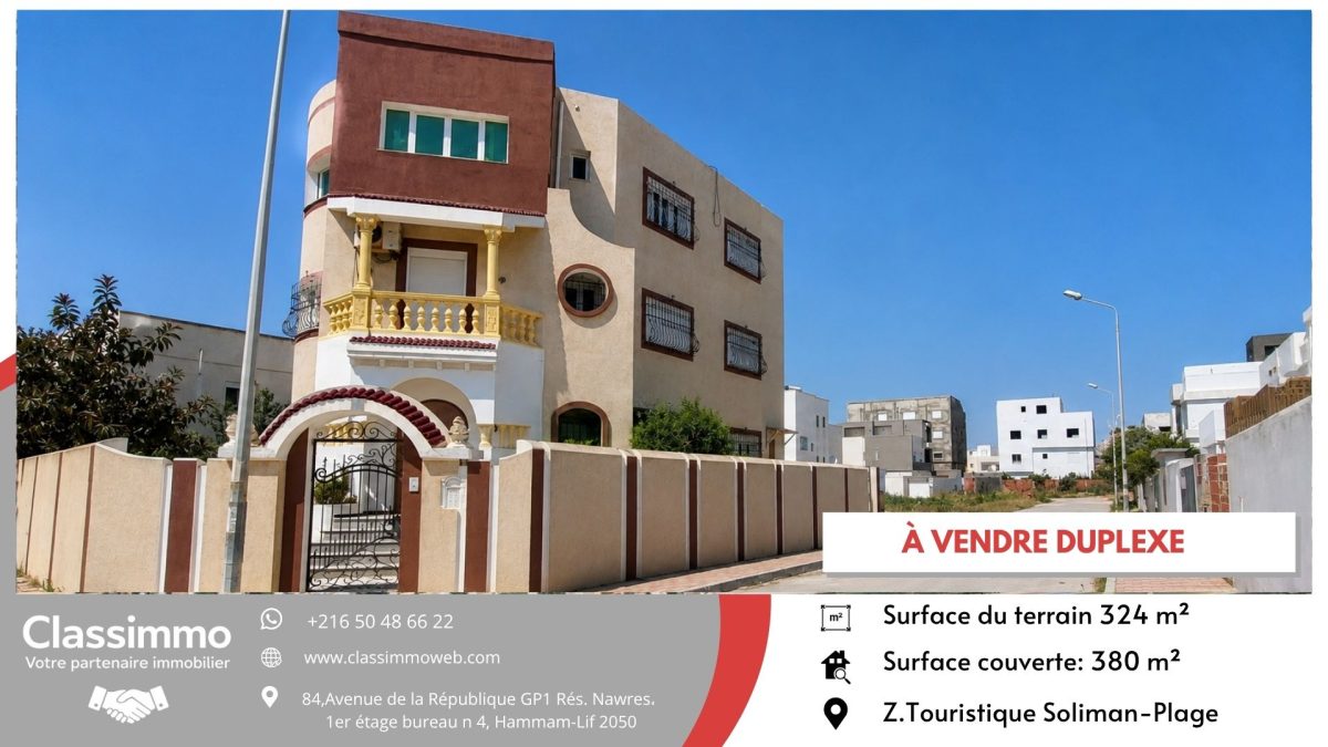 Immeuble Standing de 380 m²